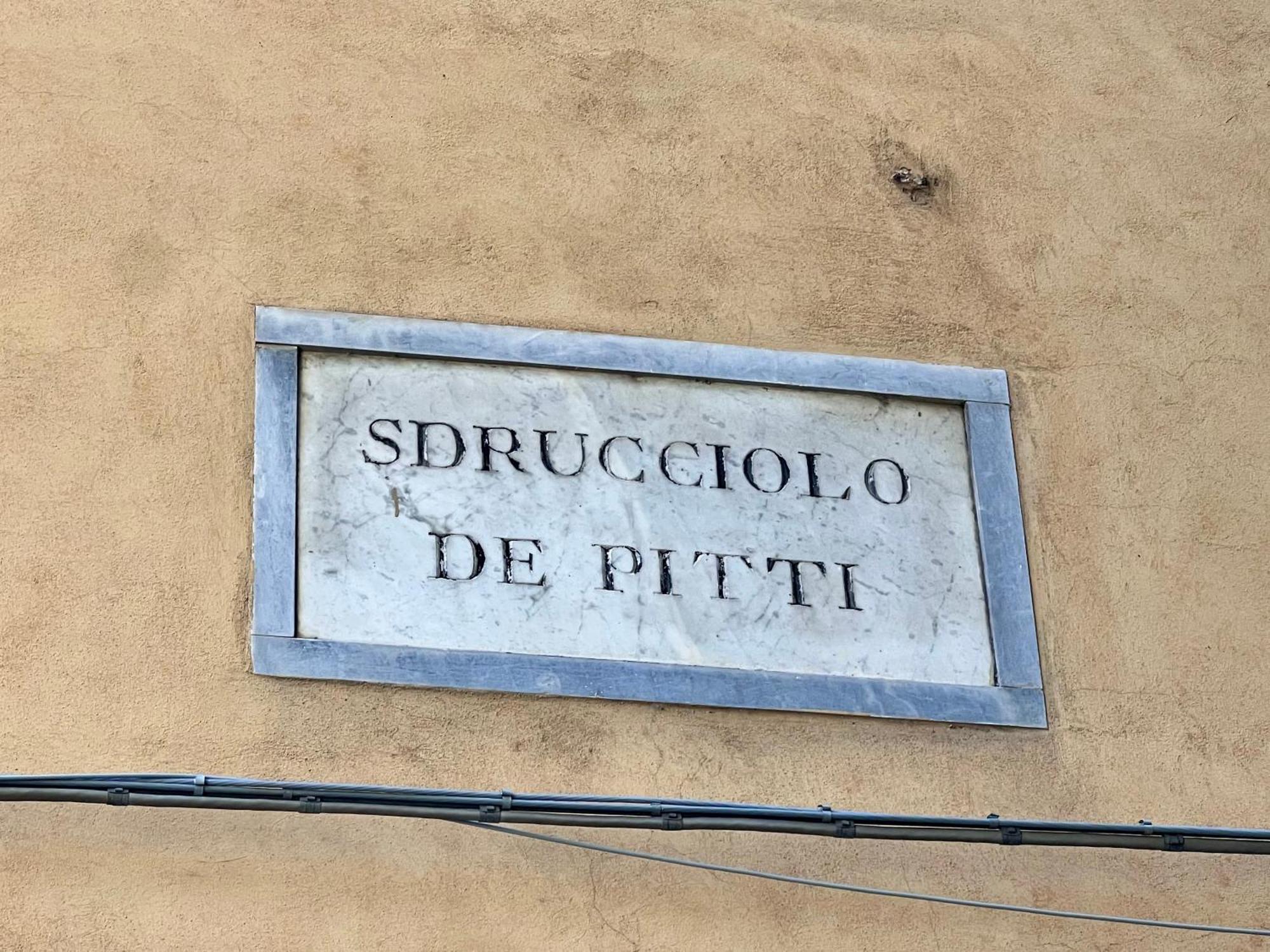 Ferienwohnung Pitti Sweet House Florenz Exterior foto